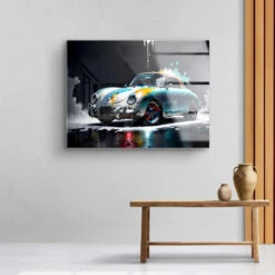 Wallis Porsche 356 19 Wallis Porsche 356 -Artmind wandbild porsche qa 356 kunst kaufen bei artmind 17