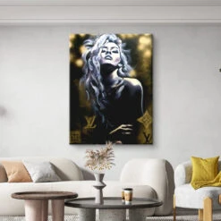 Sensual 17 Sensual -Artmind wandbild portrait gold silber artmind 15