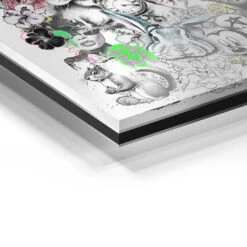 Mixary 20 Mixary -Artmind wandbild portrait stars black white art work detail acryl