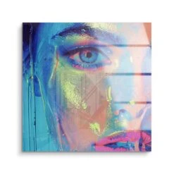 Chromatic 15 Chromatic -Artmind wandbild rain drop portrait leinwand artmind acryl