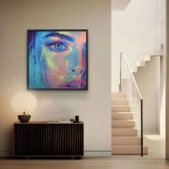 Chromatic 18 Chromatic -Artmind wandbild rain drop portrait leinwand artmind 6