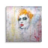 Orange Groupie 2 Orange Groupie -Artmind wandbild red hair kunst kaufen bei artmind brushed