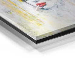 Orange Groupie 19 Orange Groupie -Artmind wandbild red hair kunst kaufen bei artmind detail acryl