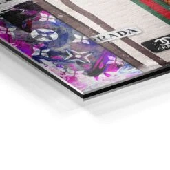 Rich Travel 21 Rich Travel -Artmind wandbild rich travel girl kunst kaufen bei artmind detail brushed