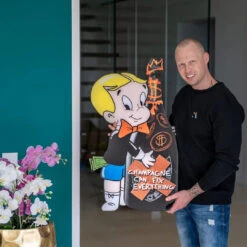 Champagne Can Fix 11 Champagne Can Fix -Artmind wandbild richi rich freiform artmind