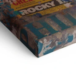 Rocky Champ -Artmind wandbild rocky artwork portrait detail leinwand