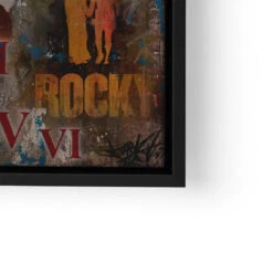 Rocky Champ -Artmind wandbild rocky artwork portrait lwrs