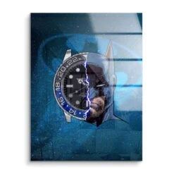 Batman 16 Batman -Artmind wandbild rolex uhr batman acryl