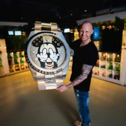 No Time For Bullshit 11 No Time For Bullshit -Artmind wandbild rolex uhr mickey artmind