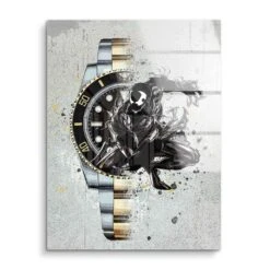 Venom 16 Venom -Artmind wandbild rolex uhr venom acryl