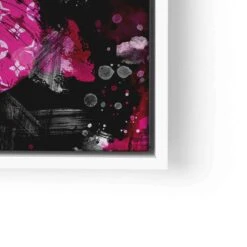 Schmetterling - Rosa Edition 22 Schmetterling - Rosa Edition -Artmind wandbild rosa schmetterling louis vuitton muster lwrw