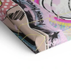 Rule One 21 Rule One -Artmind wandbild rule one kunst kaufen bei artmind detail leinwand