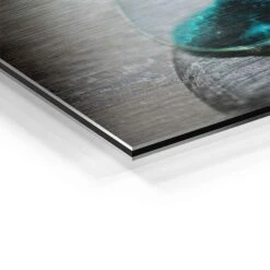 Time Is Free, But Priceless 23 Time Is Free, But Priceless -Artmind wandbild sanduhr detail brushed