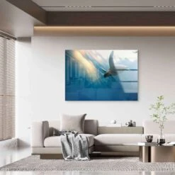 Floating Turtle 20 Floating Turtle -Artmind wandbild schildkroete wasser artmind leinwand bild 12