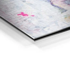 Silent Feelings 20 Silent Feelings -Artmind wandbild shhh kunst kaufen bei artmind detail brushed