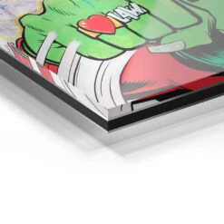 Shut Up 19 Shut Up -Artmind wandbild shut up kunst kaufen bei artmind detail acryl