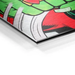 Shut Up 20 Shut Up -Artmind wandbild shut up kunst kaufen bei artmind detail brushed