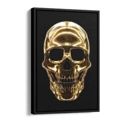 Heagol 17 Heagol -Artmind wandbild skull gold artmind wall art bild schattenfugenrahmen e156dee8 0c57 4434 bf9a 5b186f9b5011