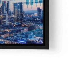 Trade It Up 24 Trade It Up -Artmind wandbild skyline frankfurt trading lwrs