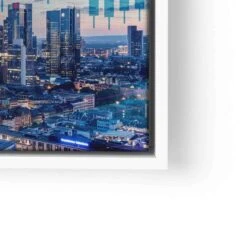 Trade It Up 25 Trade It Up -Artmind wandbild skyline frankfurt trading lwrw