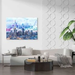 Trade It Up 18 Trade It Up -Artmind wandbild skyline frankfurt trading 15