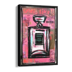 Smells Like Success 16 Smells Like Success -Artmind wandbild smells like success kunst kaufen bei artmind schattenfugenrahmen