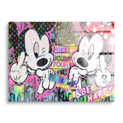 Smile Happy -Artmind wandbild smile happy kunst kaufen bei artmind acryl