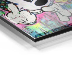 Smile Happy -Artmind wandbild smile happy kunst kaufen bei artmind detail acryl