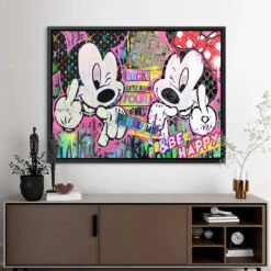 Smile Happy -Artmind wandbild smile happy kunst kaufen bei artmind 4