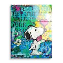 Let Them 15 Let Them -Artmind wandbild snoopy pop art kusntwerk artmind acryl