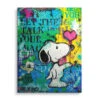 Let Them 1 Let Them -Artmind wandbild snoopy pop art kusntwerk artmind leinwand