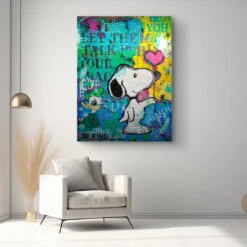 Let Them 18 Let Them -Artmind wandbild snoopy pop art kusntwerk artmind 16