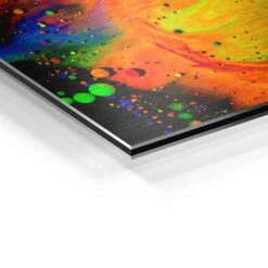 Neon Splash 21 Neon Splash -Artmind wandbild splash color von artmind detail brushed