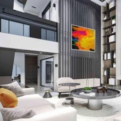 Neon Splash 18 Neon Splash -Artmind wandbild splash color von artmind 26