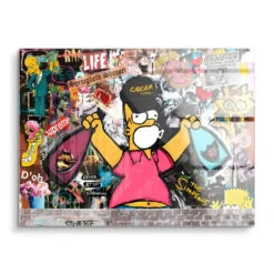 Springfield Homie 14 Springfield Homie -Artmind wandbild springfield kunst kaufen bei artmind acryl