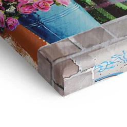 Springfield Homie 21 Springfield Homie -Artmind wandbild springfield kunst kaufen bei artmind detail leinwand