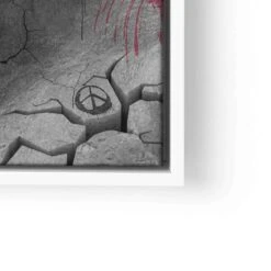 Art 25 Art -Artmind wandbild statue kopf art lwrw