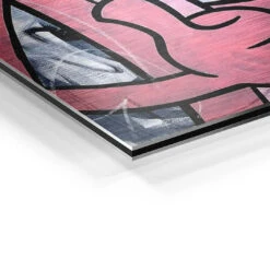 Stay Positive 20 Stay Positive -Artmind wandbild stay positive kunst kaufen bei artmind detail brushed