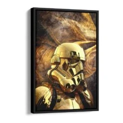 Stormtrooper 17 Stormtrooper -Artmind wandbild stormtrooper kunst kaufen bei artmind schattenfugenrahmen