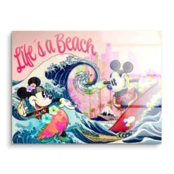 Take The Wave 16 Take The Wave -Artmind wandbild surfin mickey von artmind acryl