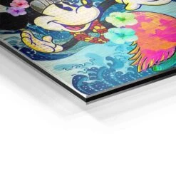 Take The Wave 23 Take The Wave -Artmind wandbild surfin mickey von artmind detail brushed