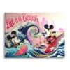 Take The Wave 1 Take The Wave -Artmind wandbild surfin mickey von artmind leinwand