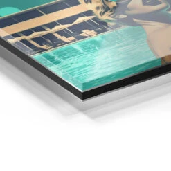 Swimming Pool 19 Swimming Pool -Artmind wandbild swimming kunst kaufen bei artmind detail acryl