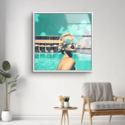 Swimming Pool 17 Swimming Pool -Artmind wandbild swimming kunst kaufen bei artmind 17