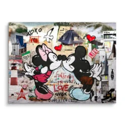 Sylt - Kiss 15 Sylt - Kiss -Artmind wandbild sylt kiss kunst kaufen bei artmind brushed