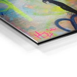 The First $ 20 The First $ -Artmind wandbild the first money kunst kaufen bei artmind detail brushed