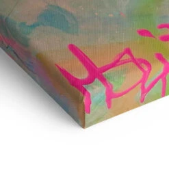 The First $ 19 The First $ -Artmind wandbild the first money kunst kaufen bei artmind detail leinwand