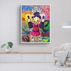 The World Is Yours 18 The World Is Yours -Artmind wandbild the world is yours kunst kaufen bei artmind 1