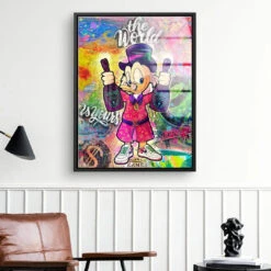 The World Is Yours 17 The World Is Yours -Artmind wandbild the world is yours kunst kaufen bei artmind 3