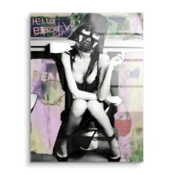 Toilet Break 15 Toilet Break -Artmind wandbild toilet break kunst kaufen bei artmind acryl